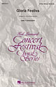 Gloria Festiva Three-Part Mixed choral sheet music cover